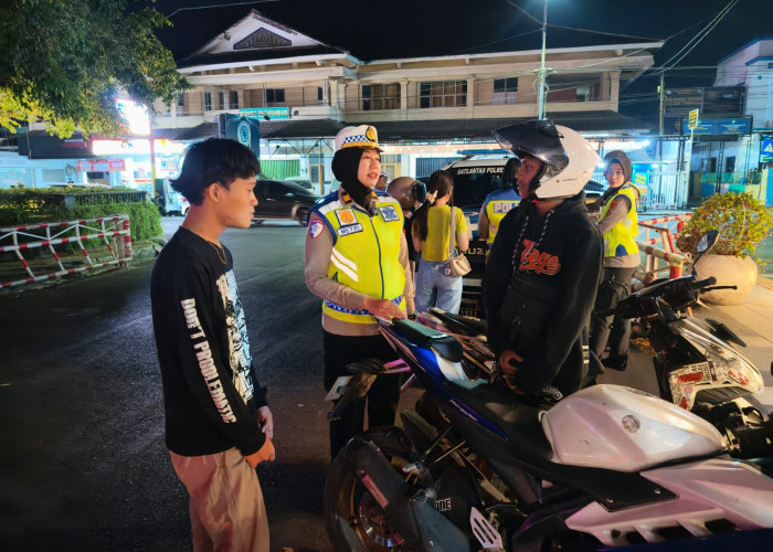 Polisi Tindak 54 Pelanggar Lalu Lintas di Purwokerto, Cegah Balap Liar 21 Motor Diamankan