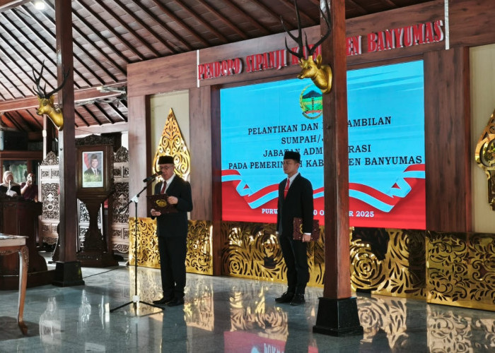 Lantik 96 Pejabat Administrasi, Bupati Titip Pesan Agar Adaptif dan Berorientasi Terhadap Pelayanan