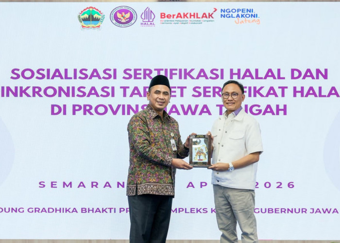 Targetkan 576 Ribu Bidang Usaha di Jateng Tersertifikasi Halal, Pemda Didorong Ikut Memfasilitasi