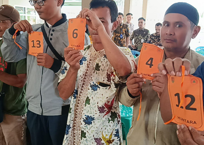 Hindari Kecemburuan, Huntara untuk 17 KK Korban Longsor Cibeunying Cilacap Diundi