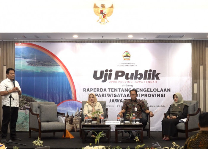 DPRD Jateng Gelar Uji Publik Raperda Pengelolaan Kepariwisataan Jawa Tengah