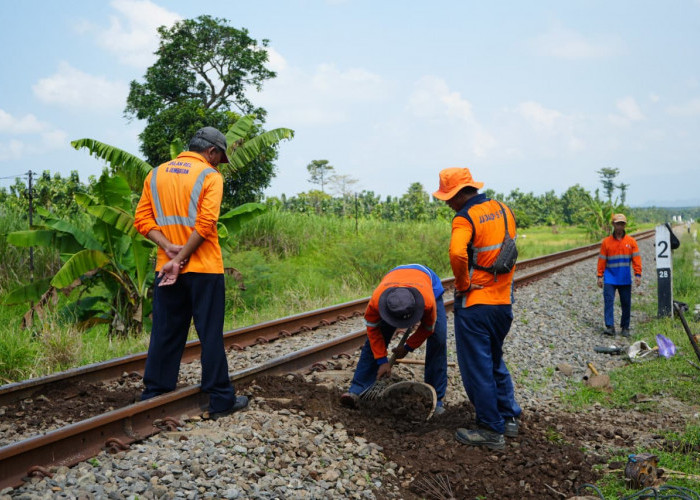 KAI Daop 5 Ganti Empat Jembatan, Jalur Disiapkan Hadapi Musim Hujan
