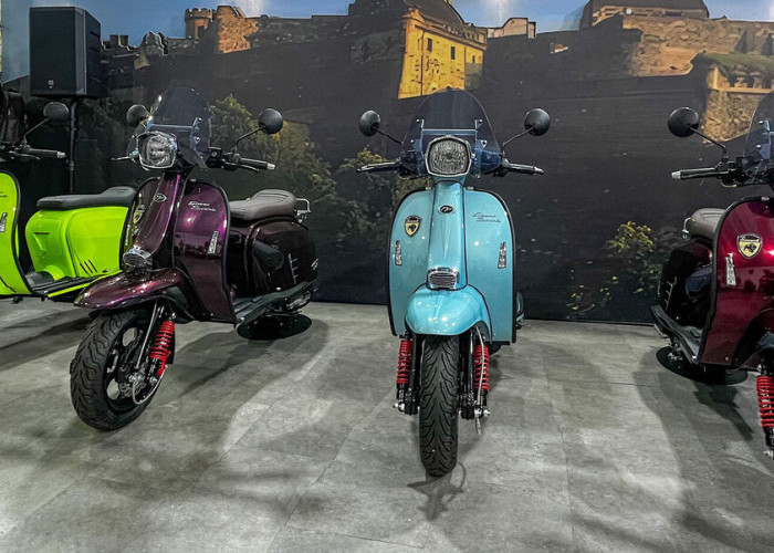 Terinspirasi Supercars, Scomadi Colour Your Way Tampil Mencolok di GIIAS 2025