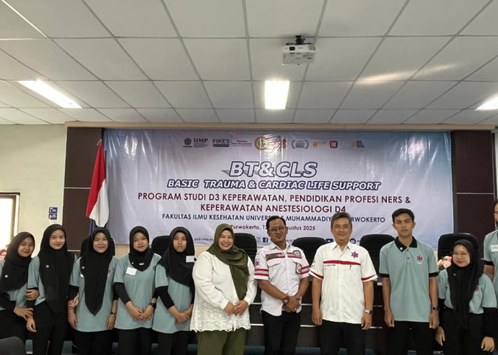 UMP dan AGD 118 Gelar Pelatihan BT&CLS, 252 Mahasiswa Peroleh Sertifikasi Kompetensi