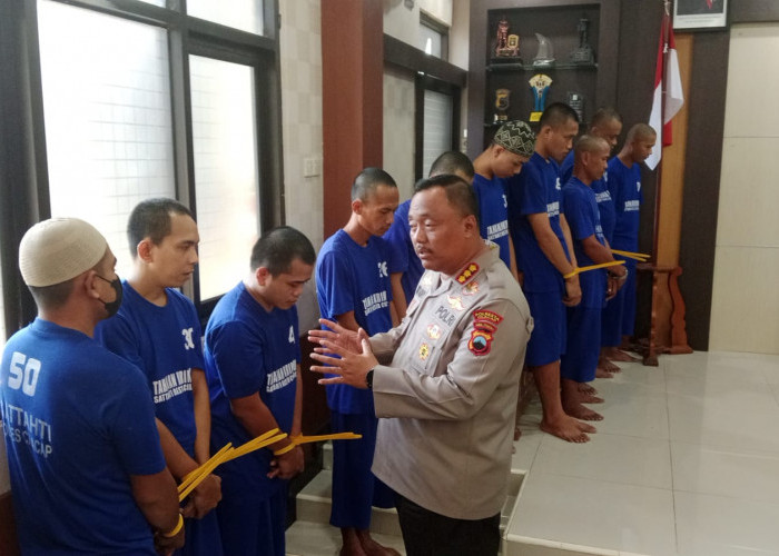 Polresta Cilacap Ungkap 28 Kasus Pencurian, 11 Tersangka dan Puluhan Barang Bukti Diamankan