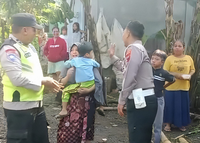 Balita di Tlagayasa Purbalingga Hilang Sejak Pagi, Ditemukan Warga Lalu Diantar Polisi ke Rumah