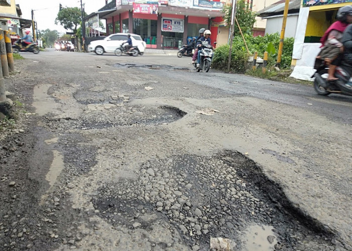 Jalan Padamara-Purbayasa Rusak Parah, Begini Kondisinya