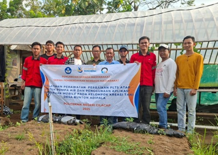 Inovasi Pompa Air Tenaga Surya untuk Optimalisasi Budidaya Jamur dan Bawang Merah di Adipala