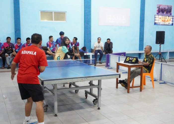 Ajang Pembinaan, Ratusan Atlet Cilacap Tampil di Kejuaraan Tenis Meja