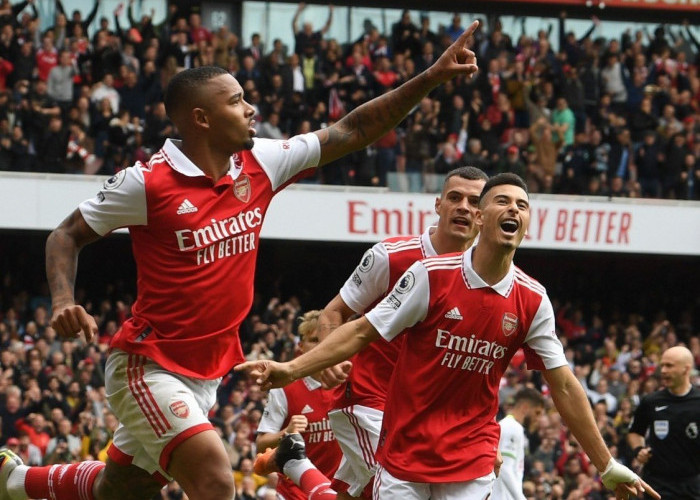 Arsenal Kokoh di Puncak Klasemen Sementara Liga Inggris Hingga Pekan 10