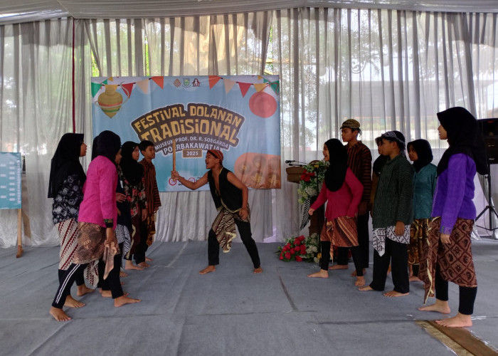 Mengenal Lebih Dekat Pedot Kodok, Permainan Anak Tradisional Asli Purbalingga