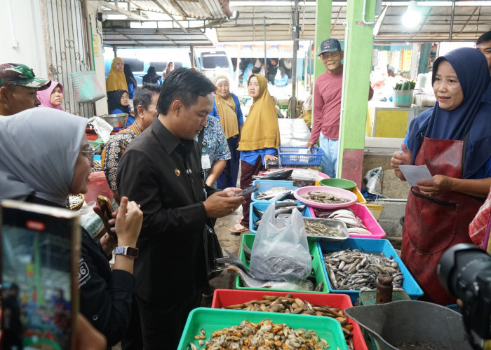 Pasar Wanareja Cilacap Menyusul Terapkan QRIS, Pedagang Mulai Disosialisasi