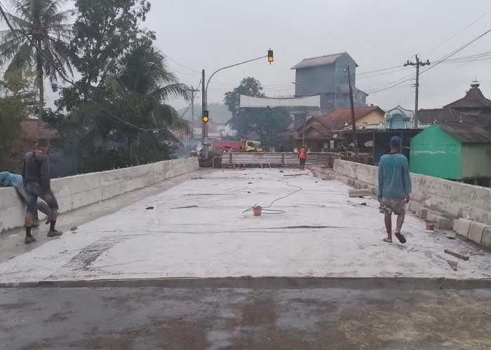 Penutupan Jembatan Lopasir Randegan di Ruas Jalan Nasional Wangon-Cilacap Diperpanjang