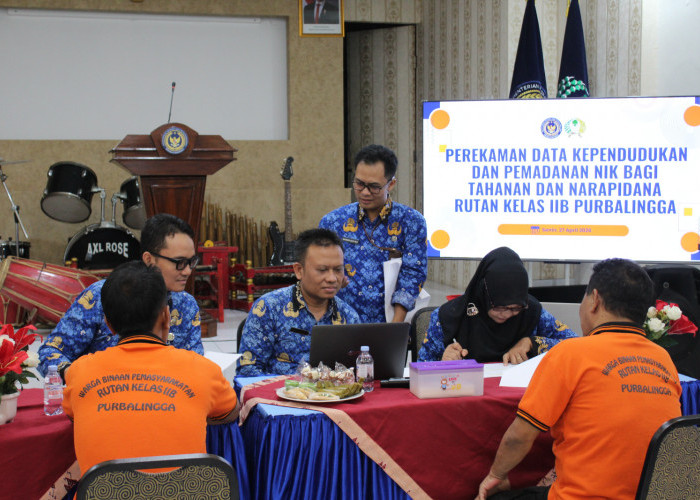 Dinpendukcapil Purbalingga Jemput Bola ke Rutan, Pastikan NIK Warga Binaan Valid dan Terpadu