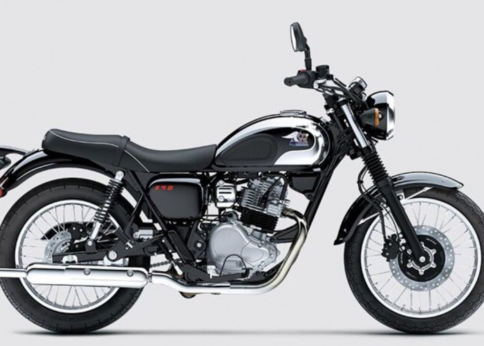 Kawasaki Meguro S1 2026, Motor Retro yang Bikin Semua Mata Melirik