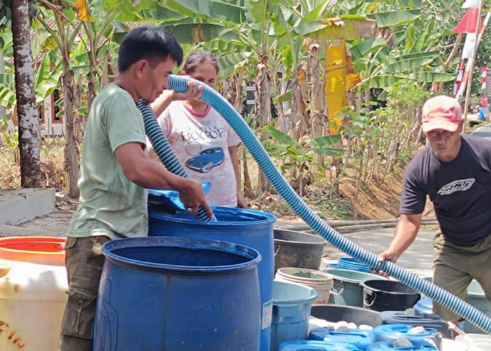 Update Kekeringan di Purbalingga, Sembilan Desa Terdampak Kekurangan Air Bersih