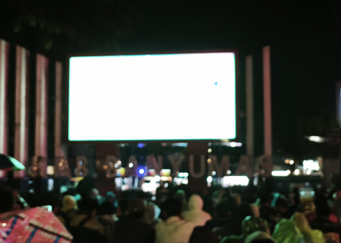 Timnas Indonesia Menang 4-0, Nobar di Alun-Alun Purwokerto Diserbu Warga Meski Gerimis