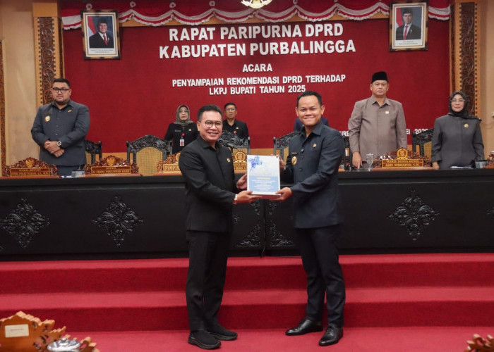 DPRD Purbalingga Serahkan Rekomendasi LKPJ 2025, Fokus PAD hingga Pelayanan Publik