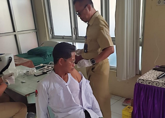 44 Calon Haji Purbalingga Jalani Vaksinasi Meningitis di Puskesmas Kemangkon 1