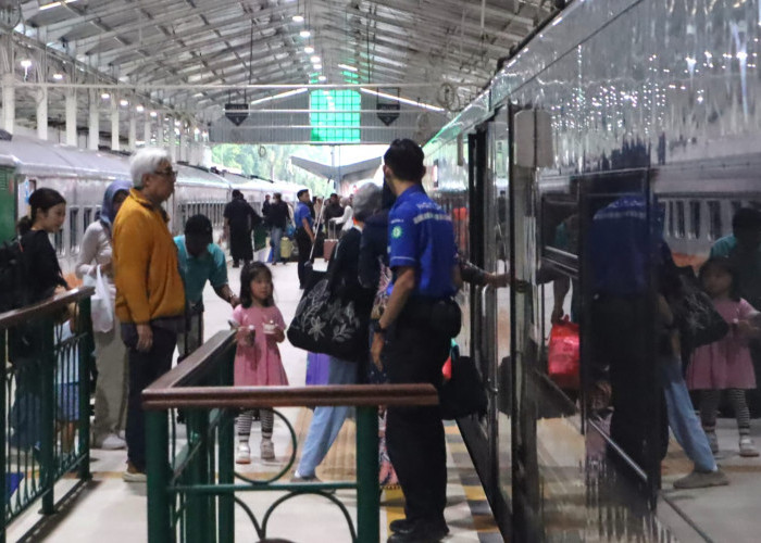 Stasiun Purwokerto Terpadat, Arus Balik Lebaran 2026 Pecahkan Rekor