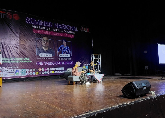 Meriahkan Dies Natalis ke 10, S 1 Teknik Telekomunikasi IT Telkom Purwokerto Gelar Seminar Nasional. 