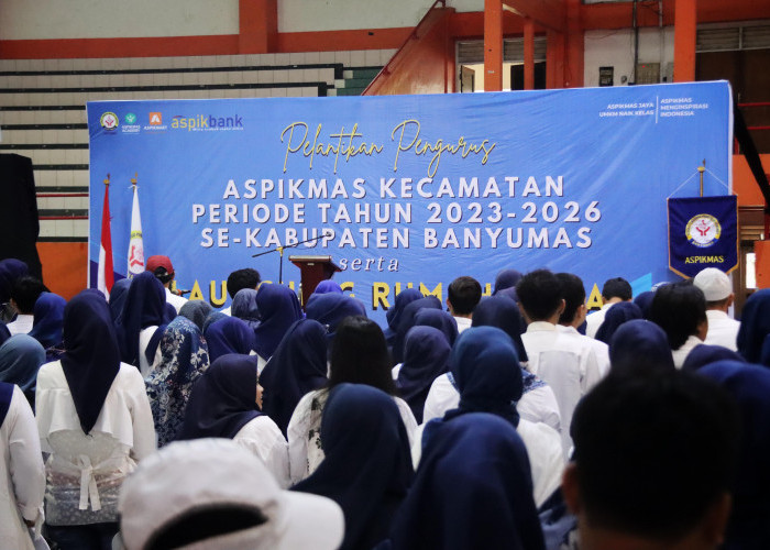 Resmi Dilantik, Pengurus Aspikmas Kecamatan se-Kabupaten Banyumas Harus Punya Tiga Budaya Malu