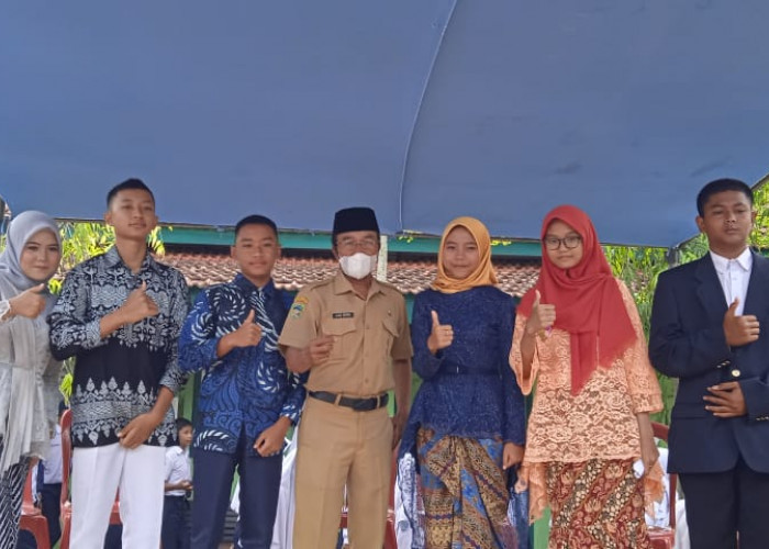 Rizky Muhammad Huda dan Irma Damayanti Terpilih Sebagai Ketua OSIS SMPN 2 Sumpiuh Periode 2022-2023