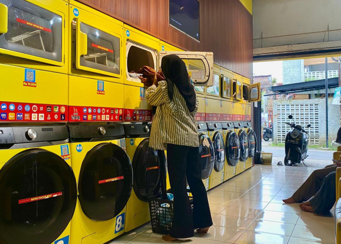 Siip Self Service Laundry Buka 24 Jam, Cuma Rp 10 Ribu dan Setrika Gratis