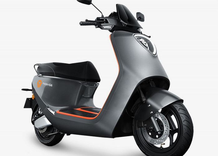 Intip Spesifikasi Yadea G6, Motor Listrik Stylish Bikin Tampil Beda di Jalanan
