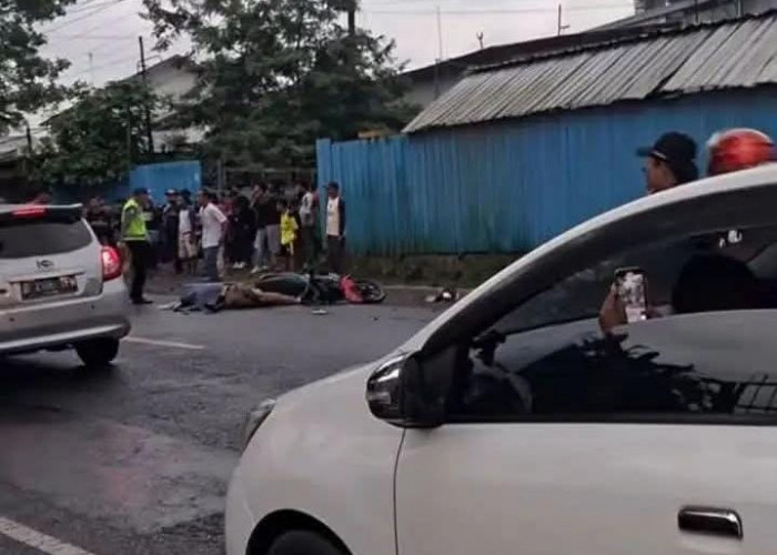 Tabrak Lari di Banyumas , Pengendara Tewas di TKP  Motor Ditabrak Truk Box dari Belakang, Polisi Buru Pelaku