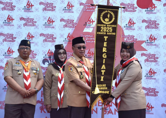 Pertahankan Predikat Tergiat ke-35, Prestasi Kwarcab Banyumas Tak Tergeser Sejak 1988