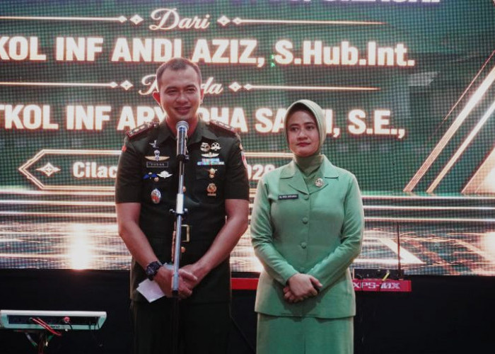 Letkol Inf. Aryudha Sakti Resmi Jabat Dandim 0703/Cilacap