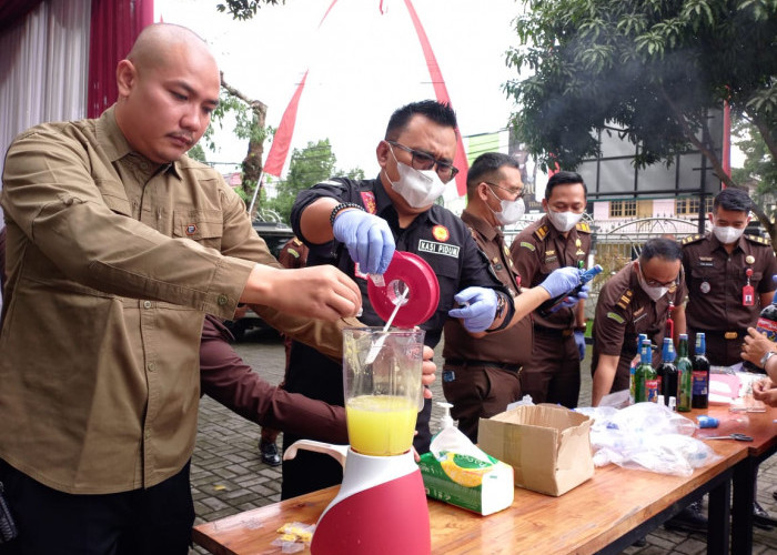 6.059 Butir Obat Terlarang Dimusnahkan Kejari Purbalingga