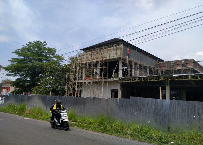 Progres Pembangunan Puskesmas Kembaran I Tahap II Lamban