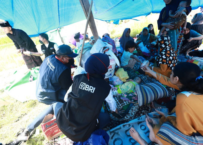 BRI Beri Bantuan Korban Bencana Gempa di Cianjur
