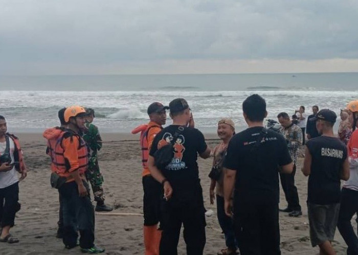 Tiga Anak Tersapu Ombak di Brecong Kebumen, Dua Masih Dicari