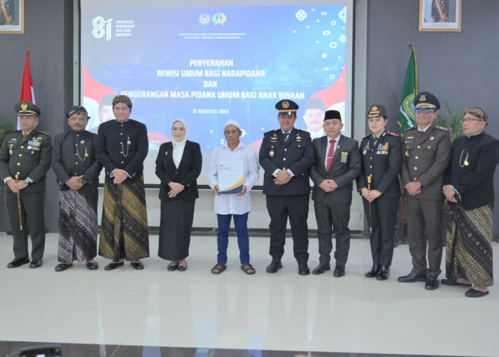 90 Warga Binaan Rutan Banjarnegara Dapat Remisi HUT RI, Satu Orang Langsung Bebas