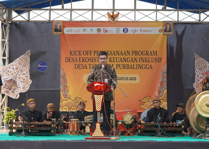 Kick Off Desa Ekosistem Keuangan Inklusif di Desa Tanalum Purbalingga