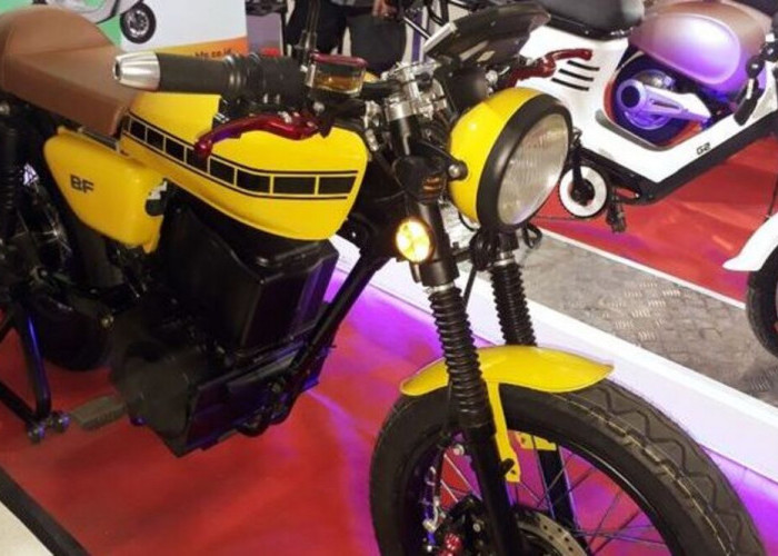 Motor Listrik BF Goodrich, Perpaduan Gaya Klasik Honda CB dan Teknologi Masa Kini