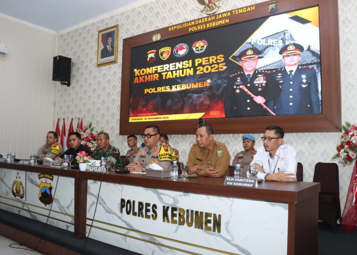 Curat dan Narkotika Mendominasi di Kebumen Sepanjang Tahun 2025