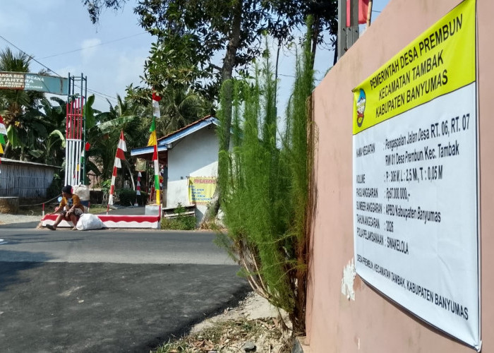 Bankeu Prembun Banyumas Dukung Empat Pembangunan, Perkuat Infrastruktur dan Pertanian