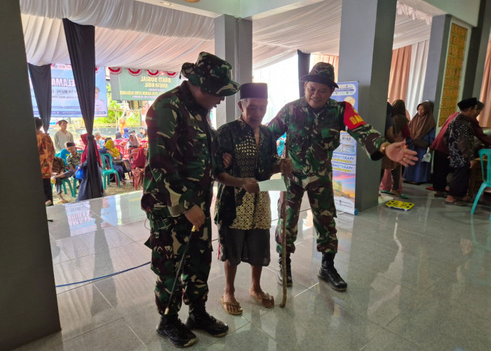 TMMD Reg 127 Kebumen Hadirkan Speling dan Pengobatan Gratis di Desa Somagede