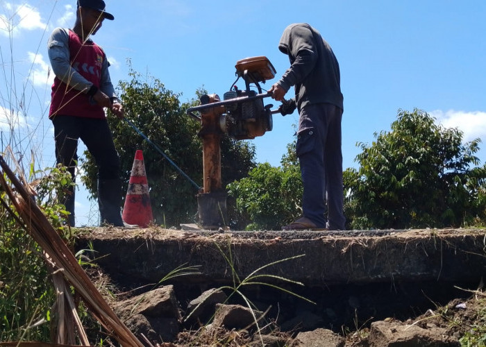 Jalan Amblas Kecila-Sibalung Banyumas Ditangani Cepat, Akses Warga Terancam Rusak