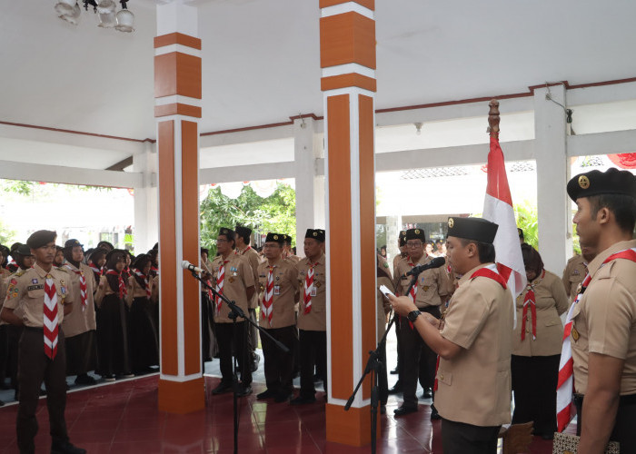 Pramuka Cilacap Didorong Jadi Garda Depan Kemandirian Pangan