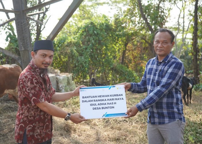 Jelang Idul Adha, PT PLN Indonesia Power UBP Jawa Tengah 2 Adipala Berikan Bantuan Hewan Kurban 