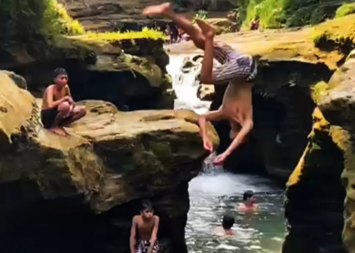 Tiket Masuk Berlaku, Pengunjung Kedung Kampak Banyumas Tetap Ramai