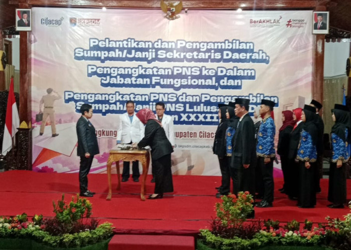Annisa Fabriana Resmi Jabat Sebagai Sekda Cilacap