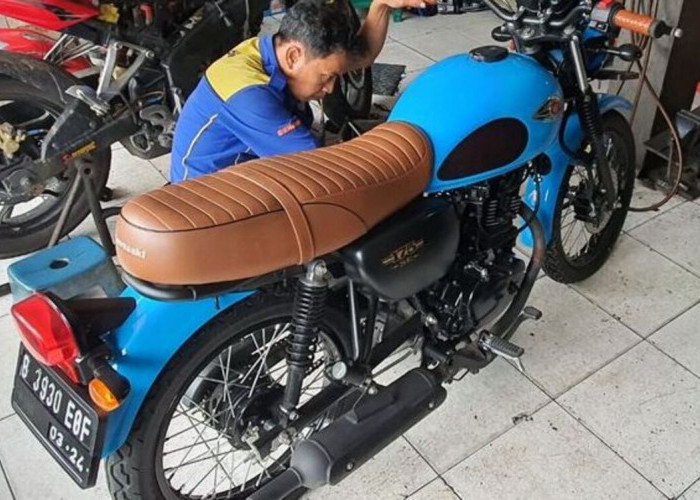 Gaya Boleh Jadul, Mesin Tetap Ngacir! Simak Cara Rawat Kawasaki W175