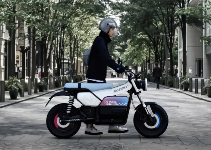 Retro Bertemu Masa Depan: Suzuki e-VanVan 2025 Jadi Sorotan di Japan Mobility Show