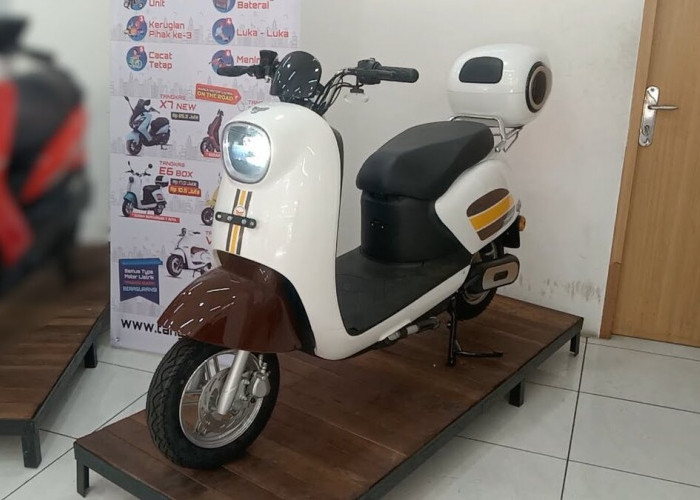 Tangkas E6 Box: Motor Listrik Retro dengan TKDN Tertinggi di Kelasnya